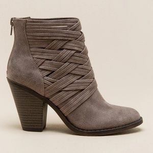 Crisscross Boho Ankle Bootie
